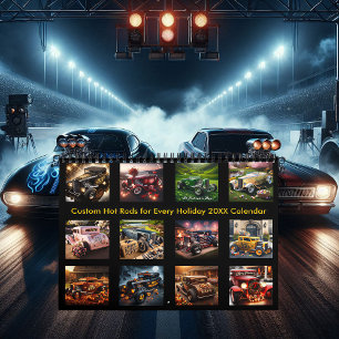 Benutzerdefinierte Hot Rods für jeden Feiertag 20X Kalender