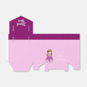 Benutzerdefinierte Hübsch rosa Prinzessin Geschenkschachtel (Ungefaltet)