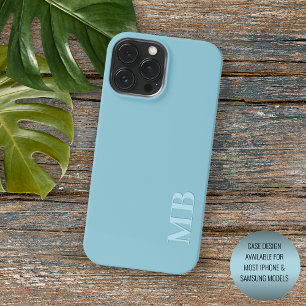 Benutzerdefinierte hübsche hell türkisblaue Farbe Case-Mate iPhone 14 Pro Max Hülle