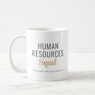 Benutzerdefinierte Human Resources Personalisierte Kaffeetasse