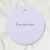 Benutzerdefinierte Hummingbird-Bevorzugungstags Geschenkanhänger (Rückseite)