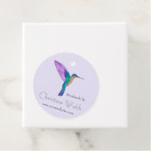 Benutzerdefinierte Hummingbird-Bevorzugungstags Geschenkanhänger (Beispiel)