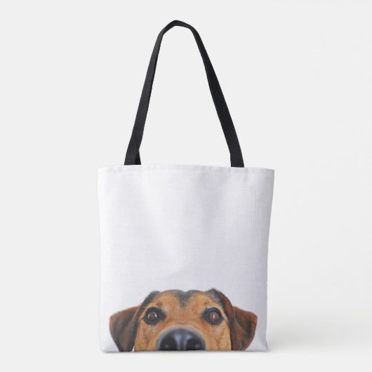 Benutzerdefinierte Hund-Foto-Tasche mit doppelseit Tasche (Rückseite)