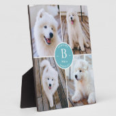 Benutzerdefinierte Hundedokumentation Fotoplatte (Seite)