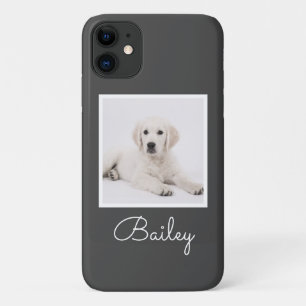 Benutzerdefinierte Hundemutter-Foto-Schrift Einfac Case-Mate iPhone Hülle