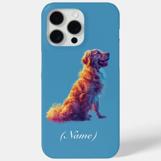 Benutzerdefinierte Hundename-Option Case-Mate iPhone Hülle (Rückseite)