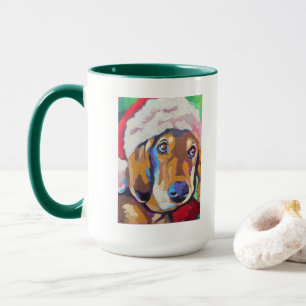 Benutzerdefinierte Hunderporträtmalerei - Für imme Tasse