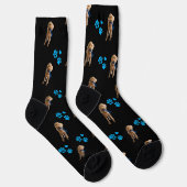 Benutzerdefinierte Hundestrümpfe — Personalisierte Socken (Rechts)