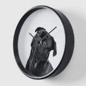 Benutzerdefinierte Hundeuhr, Personalisierte Pet-U Uhr (Winkel)