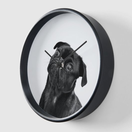 Benutzerdefinierte Hundeuhr, Personalisierte Pet-U Uhr (Winkel)