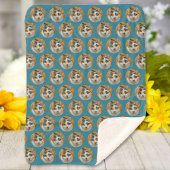 Benutzerdefinierte Hundkatze oder jedes Personalis Sherpadecke