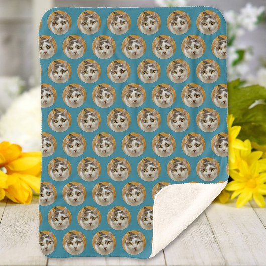 Benutzerdefinierte Hundkatze oder jedes Personalis Sherpadecke