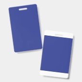 Benutzerdefinierte ID-Abzeichen | Foto. Metall. Lo Ausweis (Vorder- & Rückseite)