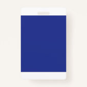 Benutzerdefinierte ID-Abzeichen | Foto. Metall. Lo Ausweis (Rückseite)