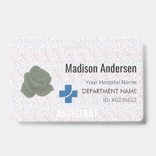 Benutzerdefinierte ID-Abzeichen Klappknopf-Klettle Ausweis (Vorderseite)