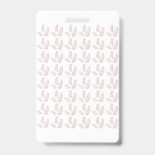 Benutzerdefinierte ID-Abzeichen | Personalisierter Ausweis (Vorderseite)