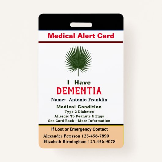 Benutzerdefinierte ID-Identifikation Kindererwachs Ausweis (Vorderseite)