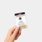 Benutzerdefinierte ID-Identifikation Kindererwachs Ausweis (Handheld)