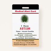 Benutzerdefinierte ID-Identifikation Kindererwachs Ausweis (Vorderseite)