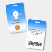 Benutzerdefinierte ID-Karte Ausweis (Vorder- & Rückseite)