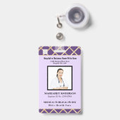 Benutzerdefinierte ID-Karte für Krankenversicherer Ausweis (Front with Retractable)