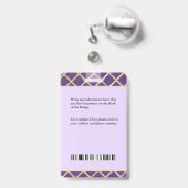 Benutzerdefinierte ID-Karte für Krankenversicherer Ausweis (Back with Retractable)