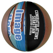 Benutzerdefinierte Idee für Personalisierten Text Basketball (Vertikal)