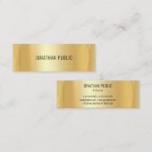 Benutzerdefinierte Imitat Berufliche Vorlage Mini Visitenkarte (Vorne/Hinten)