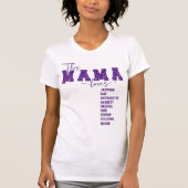 Benutzerdefinierte Imitat Sequin Varsity Schriftar T-Shirt (Vorderseite)