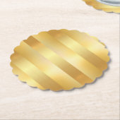 Benutzerdefinierte Imitate Gold Blank Moderne Eleg Untersetzer (angewinkelt)