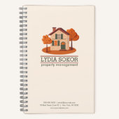 Benutzerdefinierte Immobilienverwaltung Notizblock (Vorderseite)