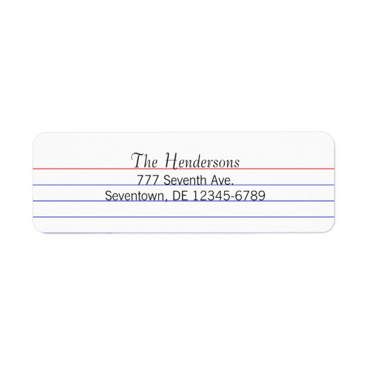 Benutzerdefinierte Indexkarte (Vorne)