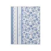 Benutzerdefinierte Indizierungsflorale-Imitate zei Notizblock (Rotiert)