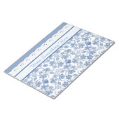 Benutzerdefinierte Indizierungsflorale-Imitate zei Notizblock (angewinkelt)