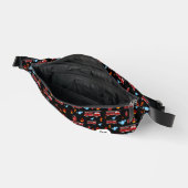Benutzerdefinierte Initialen Monogram Boys Fireruc Bauchtasche (Offen)