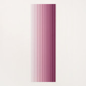Benutzerdefinierte Initialen Rosa Gradient Vertika Yogamatte (Rückseite)