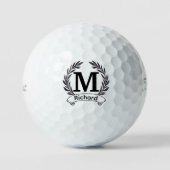 Benutzerdefinierte Initialen und Monogramme, Perso Golfball (Vorderseite)