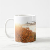 Benutzerdefinierte Inspirationsbibel Vers von Isai Kaffeetasse (Links)