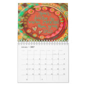 Benutzerdefinierte Inspirivity Small Positive Vibe Kalender (Jan 2027)