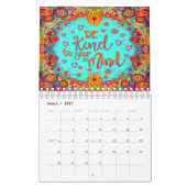 Benutzerdefinierte Inspirivity Small Positive Vibe Kalender (Mär 2027)