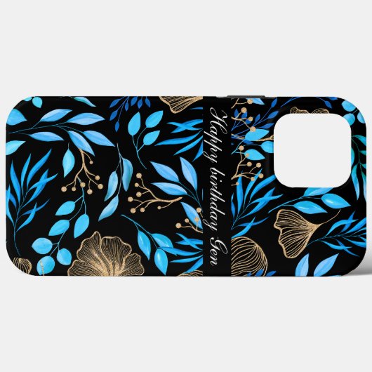 Benutzerdefinierte iPhone Case Gold Farbe Fügen Si (Rückseite (Horizontal))