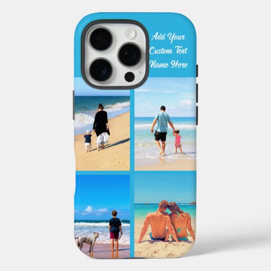 Benutzerdefinierte iPhone-Fall für Foto und Text-C Case-Mate iPhone Hülle (Rückseite)