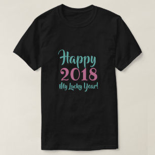 Benutzerdefinierte Jahr- und Textdateien und Jacke T-Shirt