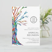 Benutzerdefinierte jährliche Wiedersehen Einladung (Stehend Vorderseite)
