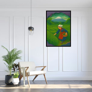 Benutzerdefinierte Japan-Reise Landschaft Ästhetik Poster