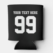 Benutzerdefinierte Jersey-Nummer kann Kühler | Bie Dosenkühler (Rückseite)