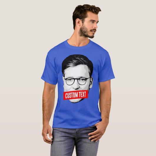 Benutzerdefinierte Johnson-Mike T-Shirt (Vorne ganz)