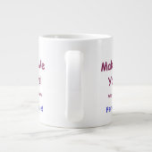 Benutzerdefinierte Jumbo-Keramik-Tasse zum Persona Jumbo-Tasse (Rückseite)