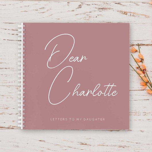 Benutzerdefinierte Junge Mutter Geschenk Minimalis Notizblock