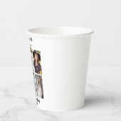 Benutzerdefinierte Junggeselinnen-Abschied 4-Foto- Pappbecher (Links)